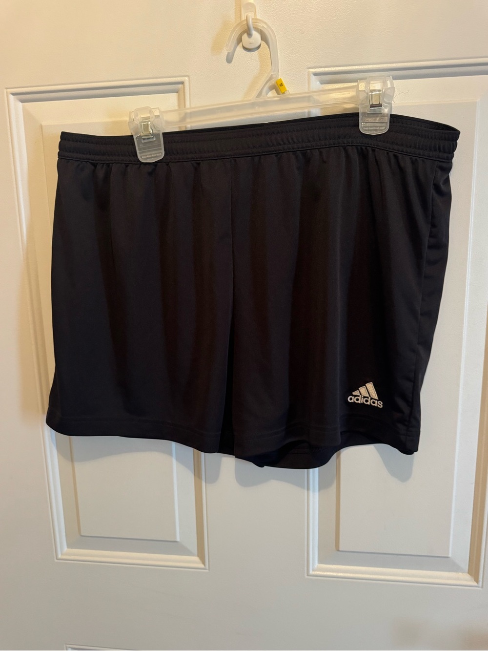 adidas Women's Black Athletic Shorts with Logo